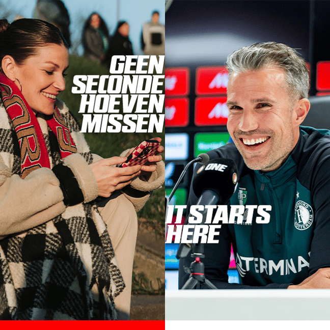 Geen seconde hoeven missen - it starts here